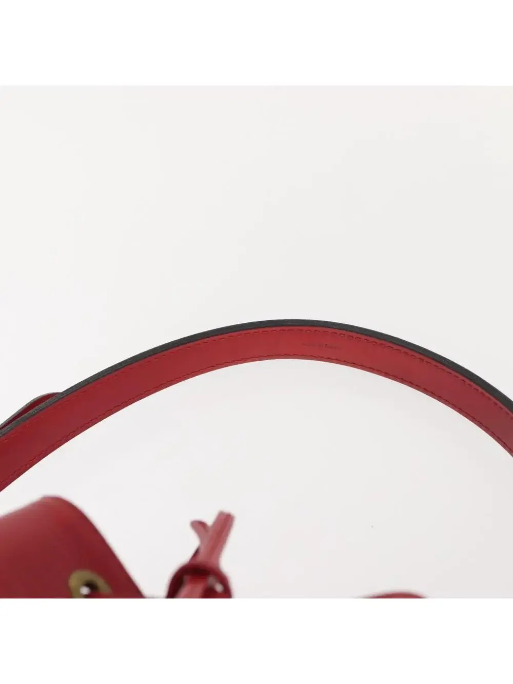 Louis Vuitton Epi Noe Shoulder Bag Red #344332L58B